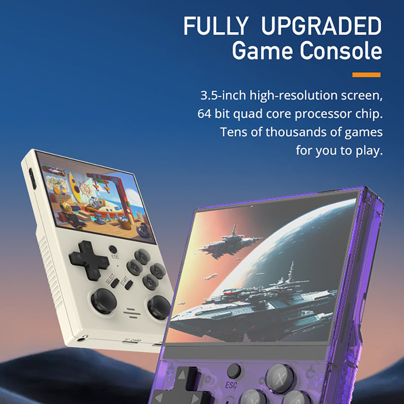 Linux Console Rice R35 Plus Handheld Game Console Linux System - WhatGeek