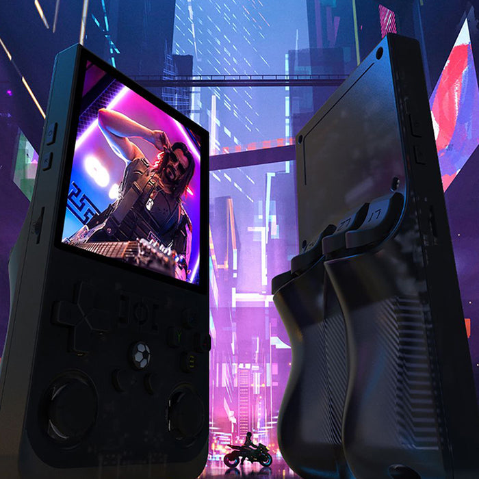 R36 Max Handheld Game Console with 4