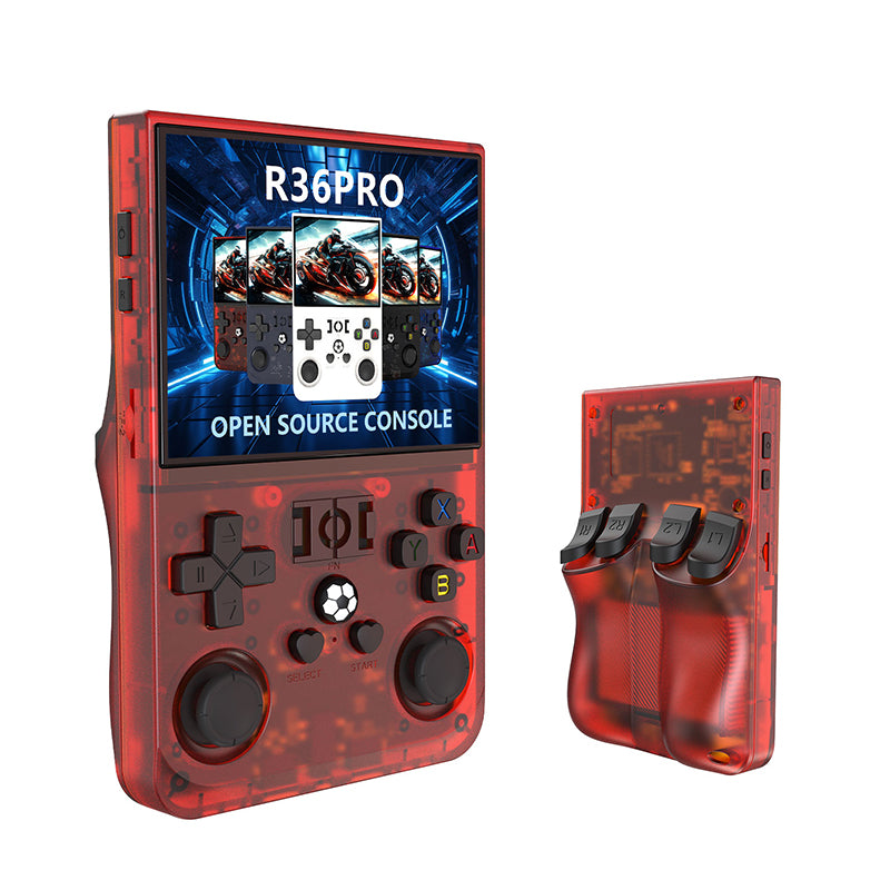 Linux Promax Console R36 Pro Handheld Game Console Linux System 30000+ Games - WhatGeek