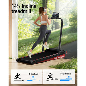 ROBORE CW1F Foldable Walking Pad Treadmill with 9% Incline