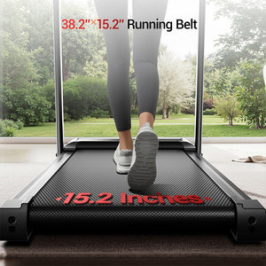 ROBORE SF10 Foldable Treadmill with 12% Incline Quiet Motor