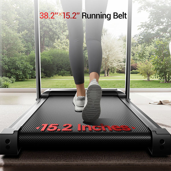 ROBORE SF10 Foldable Treadmill with 12% Incline Quiet Motor