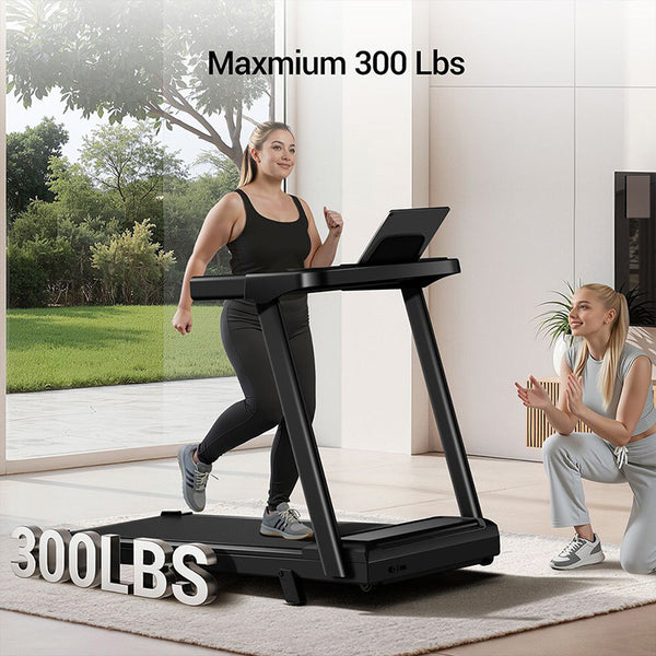 ROBORE SF10 Foldable Treadmill with 12% Incline Quiet Motor