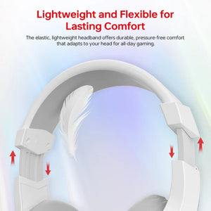 Redragon H371 Wired Gaming Headset RGB Surround Sound