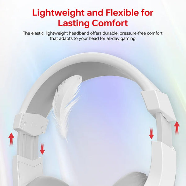 Redragon H371 Wired Gaming Headset RGB Surround Sound