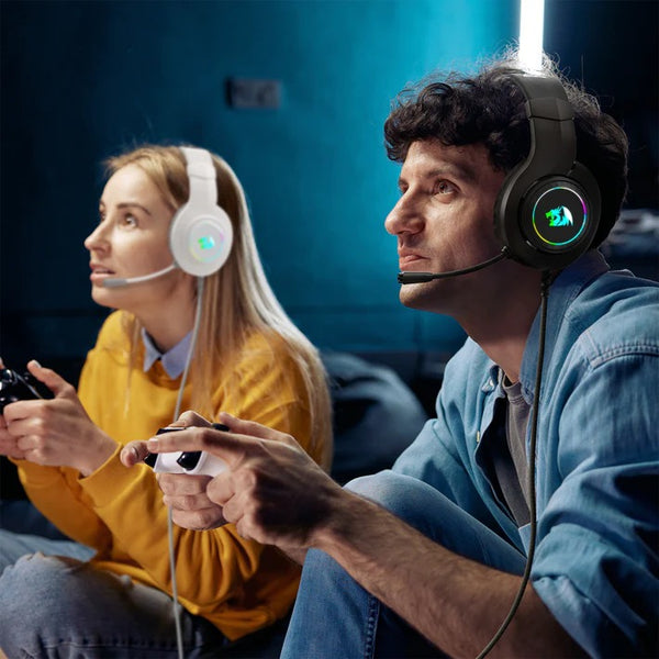 Redragon H371 Wired Gaming Headset RGB Surround Sound