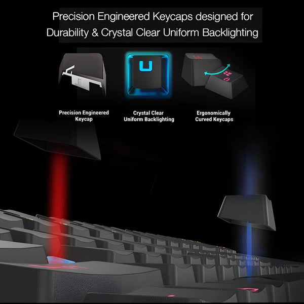 Redragon K552P-KB RGB Wired Mechanical Gaming Keyboard