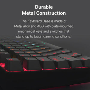 Redragon K552P-KB RGB Wired Mechanical Gaming Keyboard