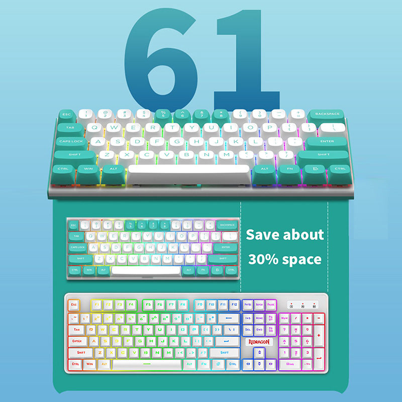 Redragon K683-WB RGB Wired Mechanical Keyboard