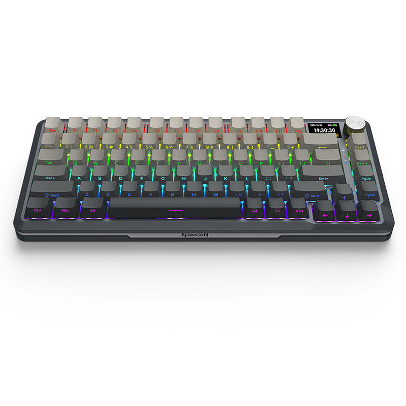 Redragon K708 Pro Tri-Mode Mechanical Keyboard with Screen