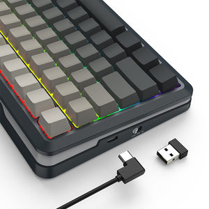 Redragon K708 Series Tri-Mode Mechanical Keyboard with Screen