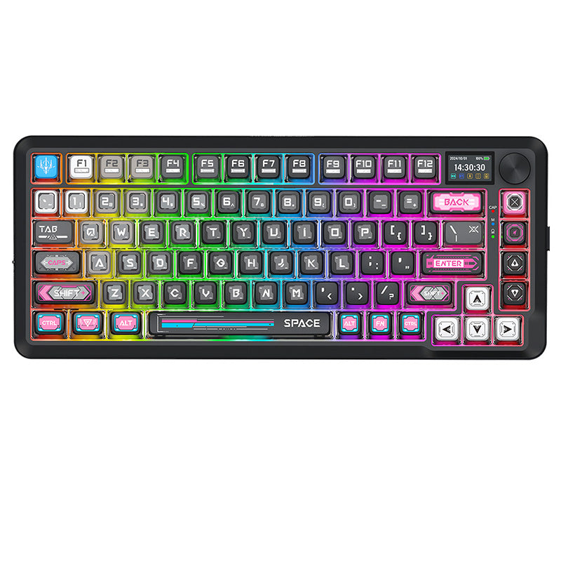 Redragon K708 Pro Tri-Mode Mechanical Keyboard with Screen