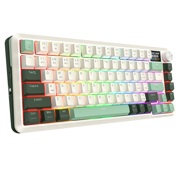 Redragon K708 Pro Tri-Mode Mechanical Keyboard with Screen