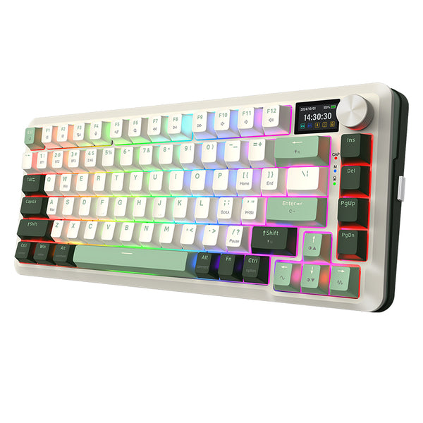 Redragon K708 Pro Tri-Mode Mechanical Keyboard with Screen