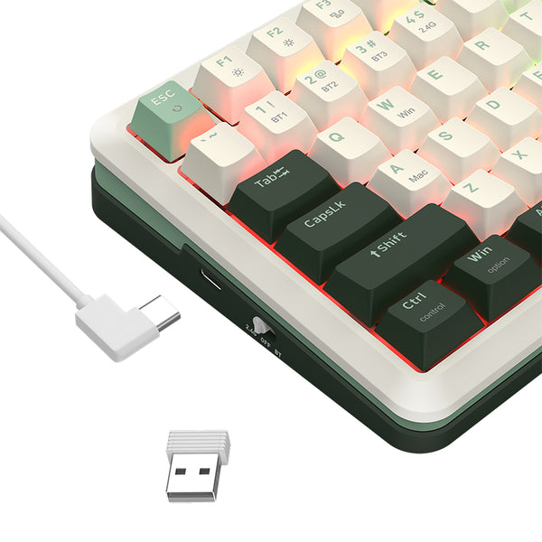 Redragon K708 Pro Tri-Mode Mechanical Keyboard with Screen