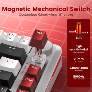 Redragon K721 Wired Mechanical Keyboard Magnetic Switches