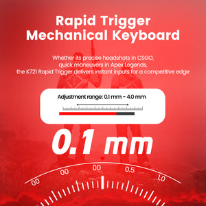 Redragon K721 Wired Mechanical Keyboard Magnetic Switches