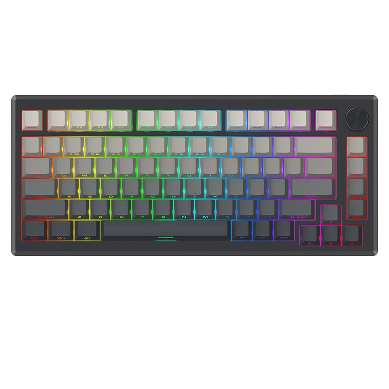 Redragon K732 Series Tri-Mode Aluminum Mechanical Keyboard with Knob