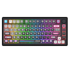 Redragon K732 Series Tri-Mode Aluminum Mechanical Keyboard with Knob