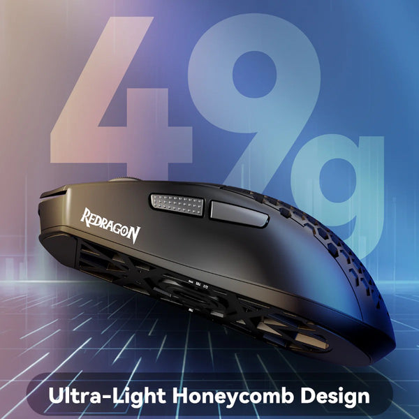 Redragon M725-LIT Tri-mode Gaming Mouse Lightweight