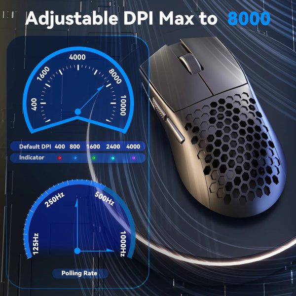 Redragon M725-LIT Tri-mode Gaming Mouse Lightweight