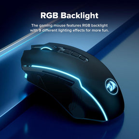 Mouse da gioco a doppia modalità RGB Redragon M910-KS RANGER LITE