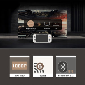 Retroid Pocket 4 Pro Spielekonsole mit Touchscreen