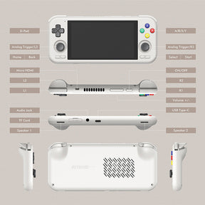 Retroid Pocket 4 Pro Spielekonsole mit Touchscreen