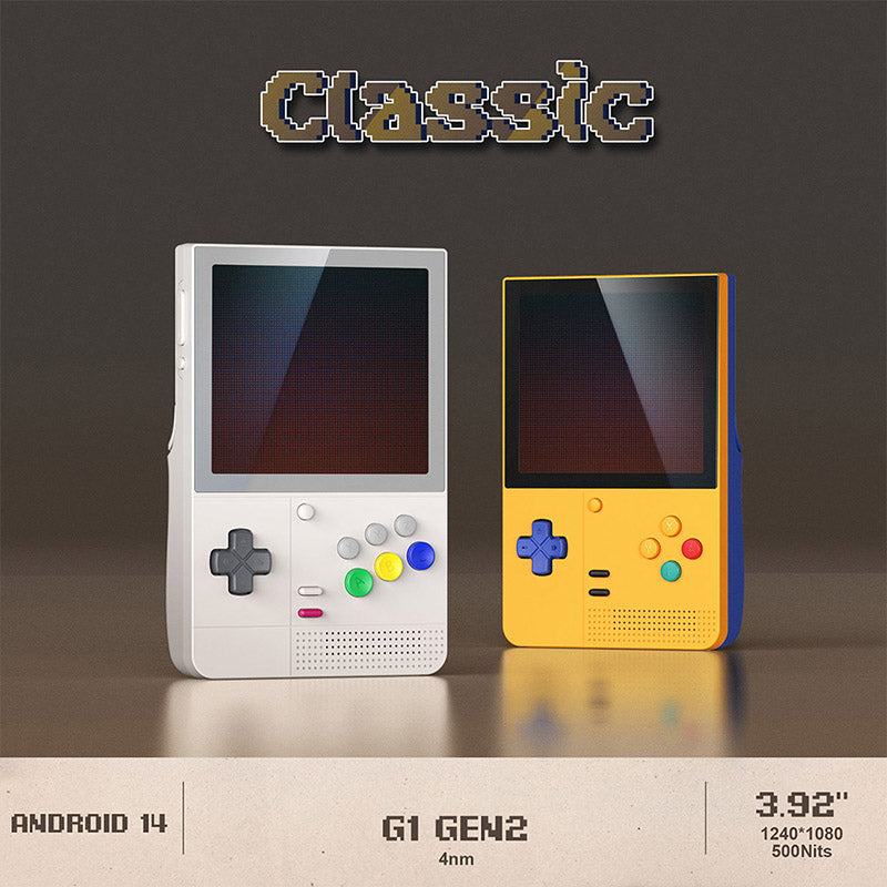 Retroid Pocket Classic Game Console Android 3.92" AMOLED Screen