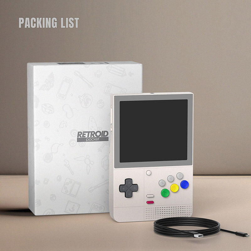 Retroid Pocket Classic ホワイト Retroid Pocket Classic Game Console Android 3.92