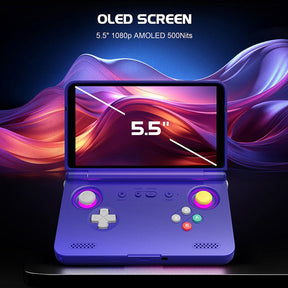 Retroid Pocket Flip 2 Game Console Android 5.5" AMOLED Screen