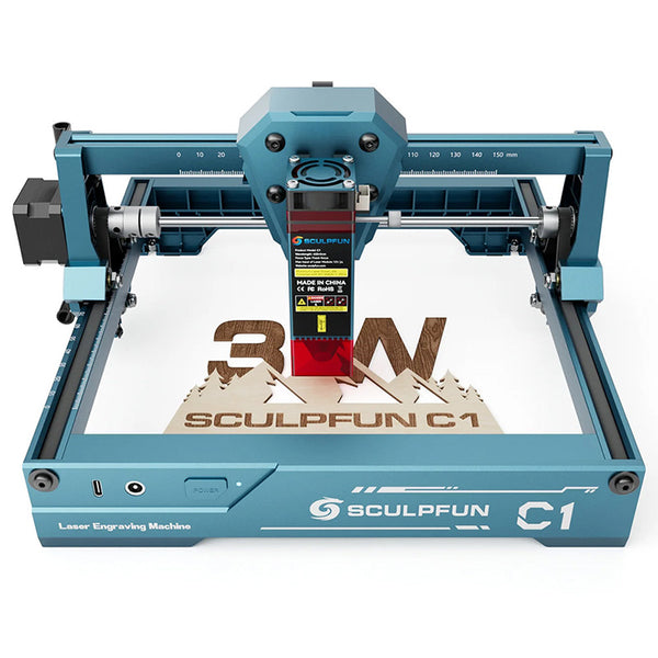 SCULPFUN C1 3W Mini Laser Engraver Portable Beginner-Friendly