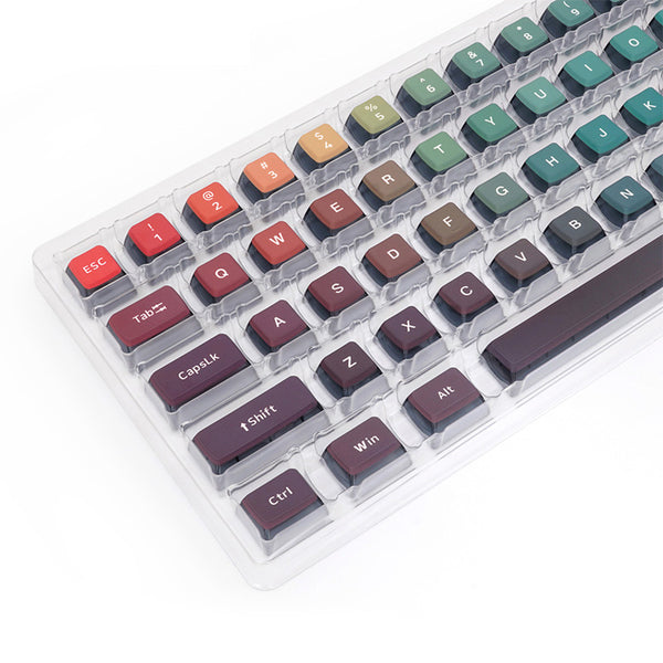 SKYLOONG GK7 Pudding PBT ASA Profile Keycap Set 126 Keys