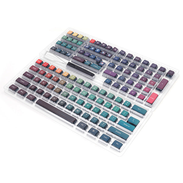 SKYLOONG GK7 Pudding PBT ASA Profile Keycap Set 126 Keys