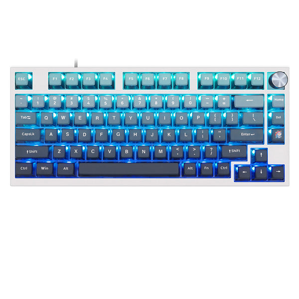 SKYLOONG GK7 Pudding PBT ASA Profile Keycap Set 126 Keys