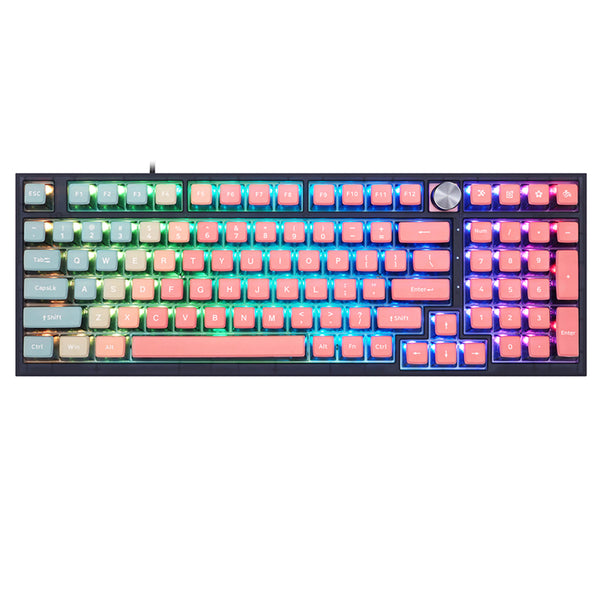 SKYLOONG GK7 Pudding PBT ASA Profile Keycap Set 126 Keys