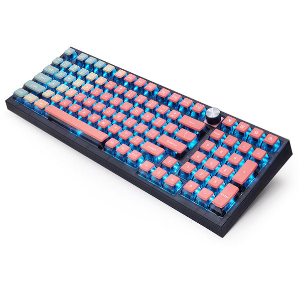 SKYLOONG GK7 Pudding PBT ASA Profile Keycap Set 126 Keys