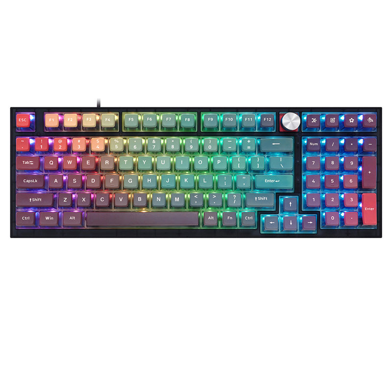 SKYLOONG ダーク フェアリー 半透明 GK7 プロファイル キーキャップ セット 120 キー