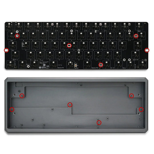 SKYLOONG GK61 Pro mechanische Tastatur mit geteilter Leertaste