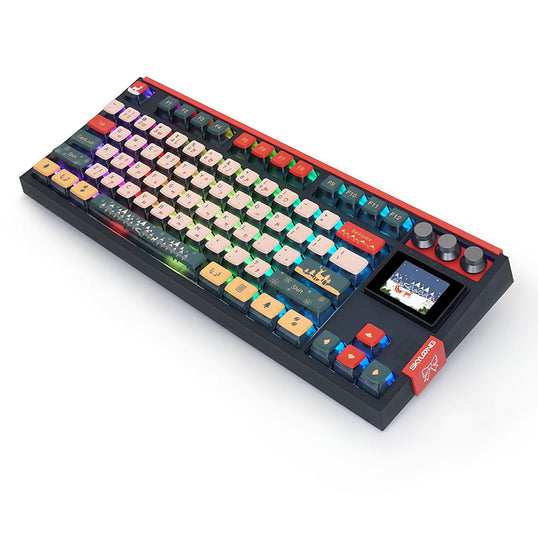 SKYLOONG GK87Pro Christmas Keyboard Combo Christmas Gift