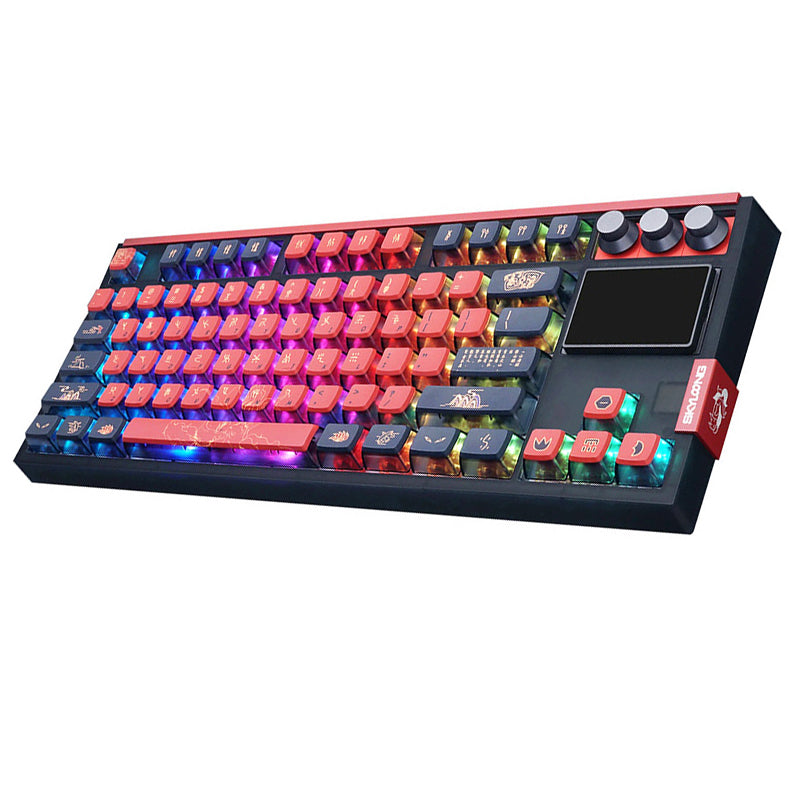 SKYLOONG_GK87_Pro_Wireless_Mechanical_Keyboard_with_TFT_Screen_2
