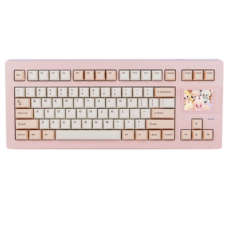 SP-STAR D82 PRO HiFi Wireless Mechanical Keyboard 2.4-inch Customizable IPS Screen