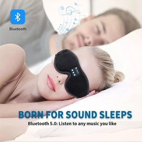 Sleep Headphones Wireless 3D Music Eye Mask ผ่อนคลายดวงตาหลังเล่นเกม