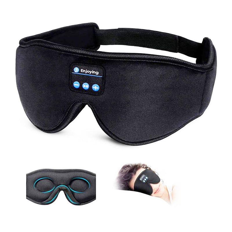 Schlafkopfhörer, kabellose 3D-Musik-Augenmaske, entspannen Sie Ihre Augen nach dem Spielen