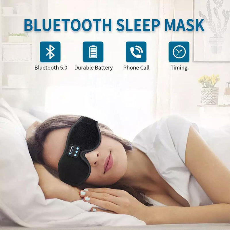 Sleep Headphones Wireless 3D Music Eye Mask Relaja los ojos después de jugar