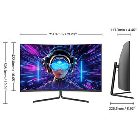 TITAN ARMY C32C1S 32 Inches Gaming Monitor