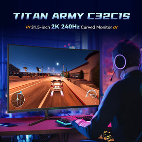TITAN ARMY C32C1S 32 Zoll Gaming-Monitor