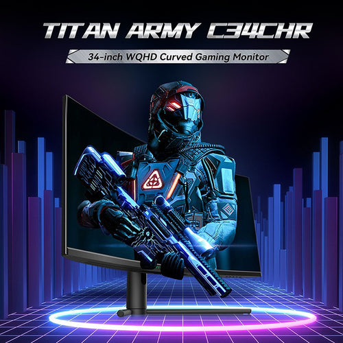 TITAN ARMY C34CHR 34-inch Gaming Monitor - WhatGeek