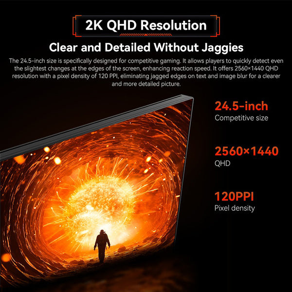 TITAN ARMY P2510S PLUS Gaming Monitor 24.5"