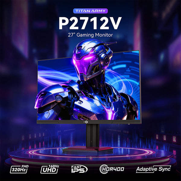TITAN ARMY P2712V 4K Gaming Monitor 27-Inch